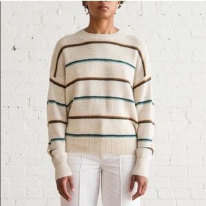 Isabel Marant Beige Sweater with Stripes